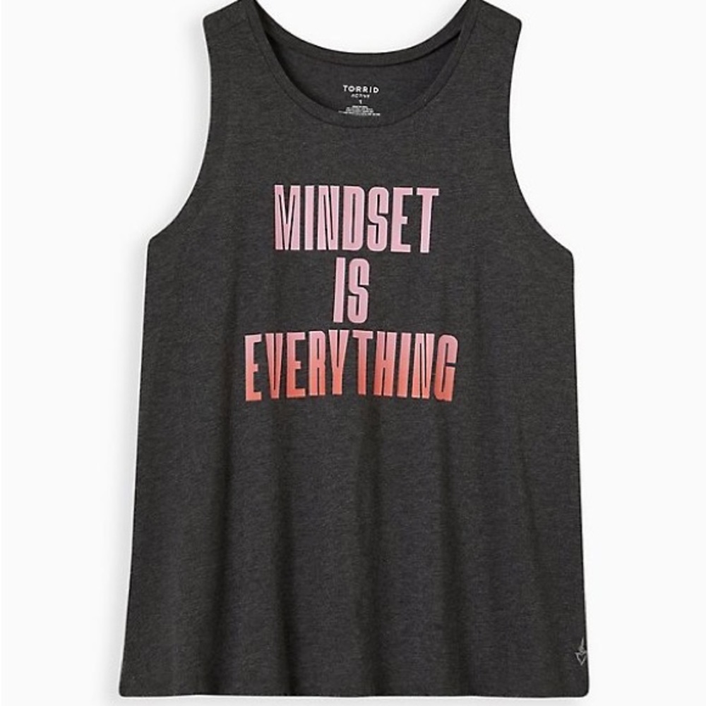 PERFORMANCE COTTON CREW NECK SLEEVELESS ACTIVE TANK